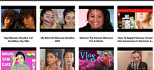 Thumbnail Skin Care Instant Mobile Video Site-Master Resale