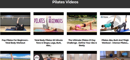 Product picture Pilates Instant Mobile Video Site-Master Resale